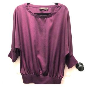 Flowy Top with Fitted Waist and Sleeve